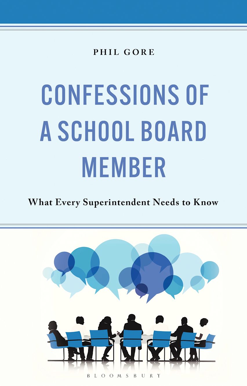 Cover of Confessions of a School Board Member by Phil Gore